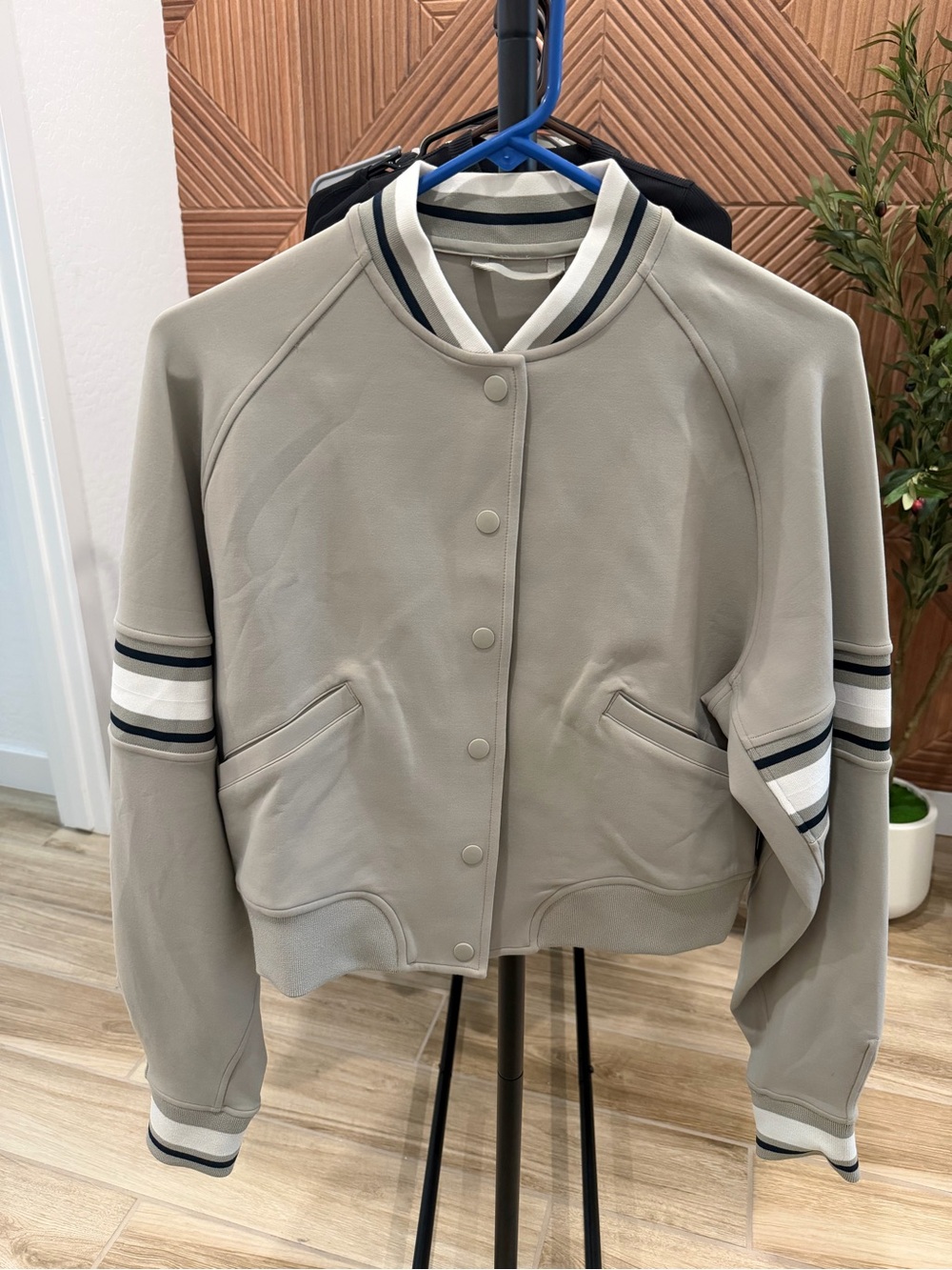 lululemon Snap-Front Varsity Jacket
